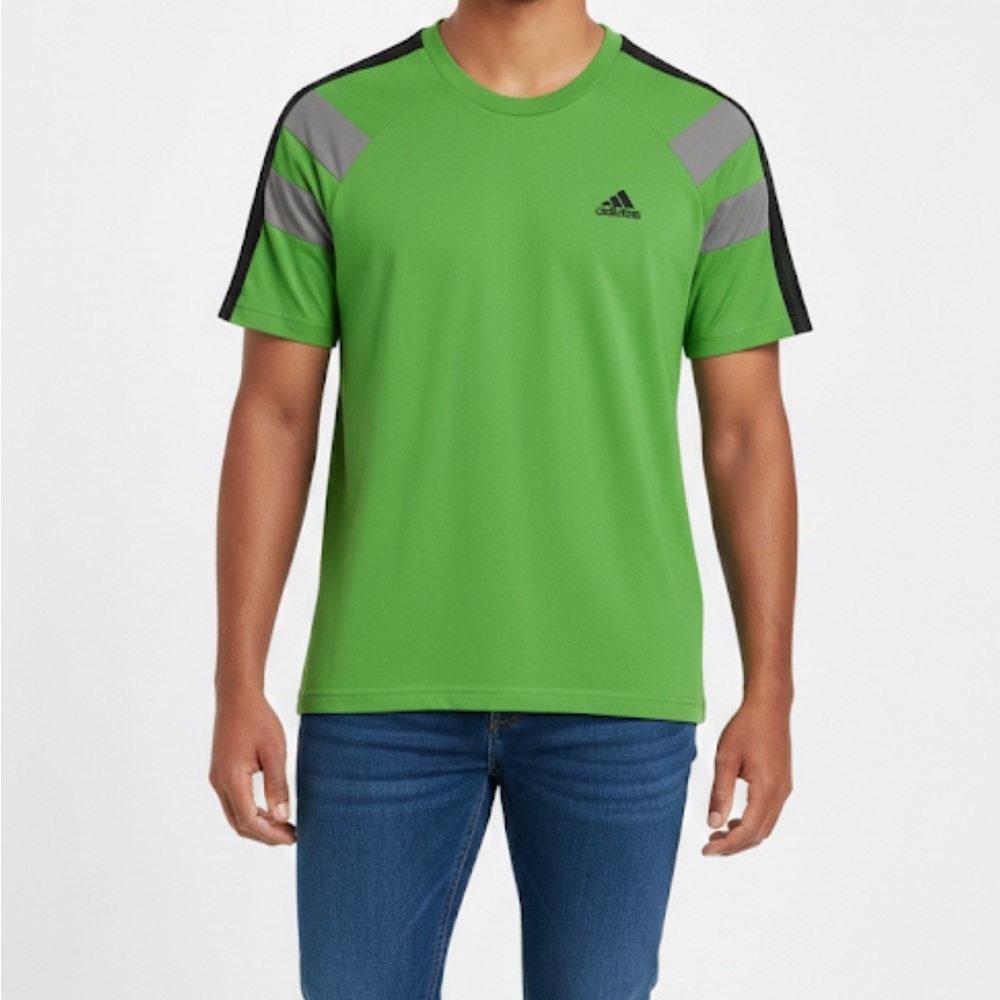 NWT Adidas Men's Green  T-Shirt